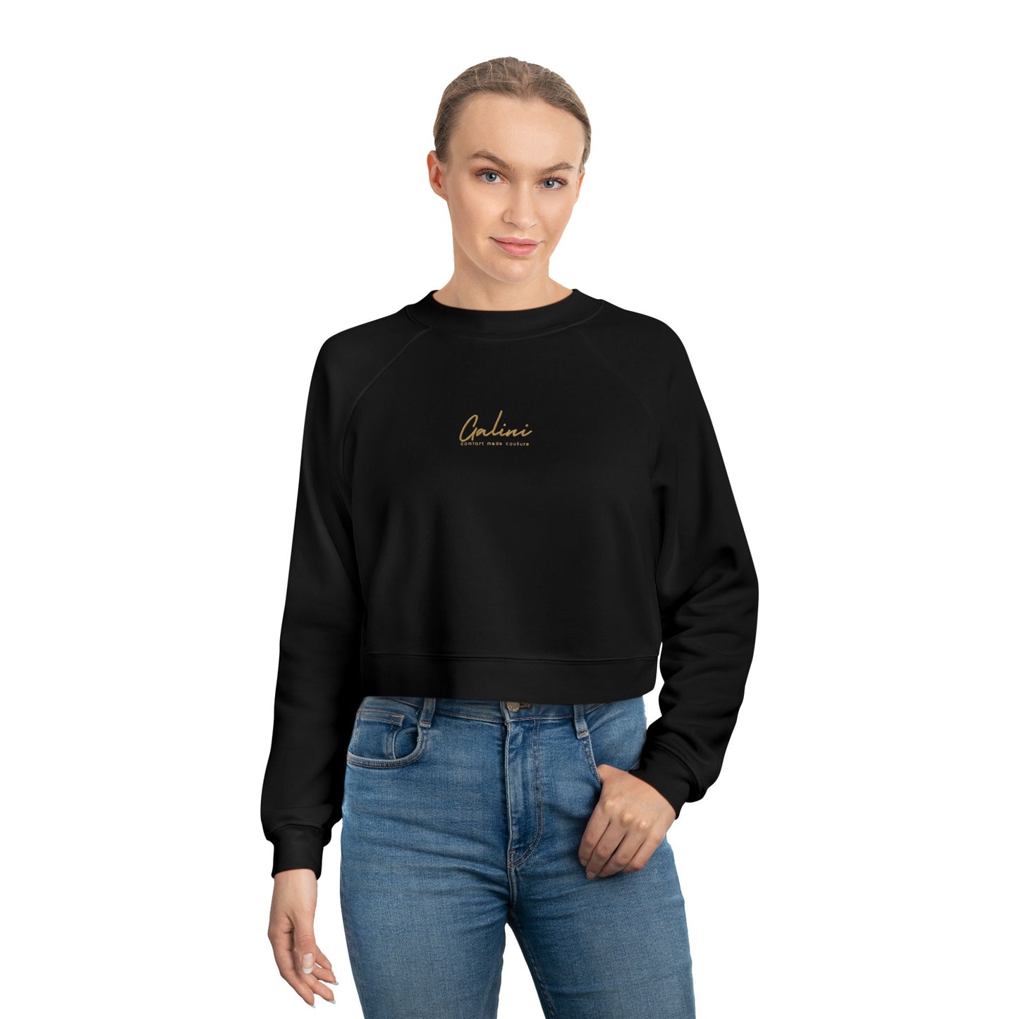 Galani Cozy Women's Sweatshirt - Gold Script
