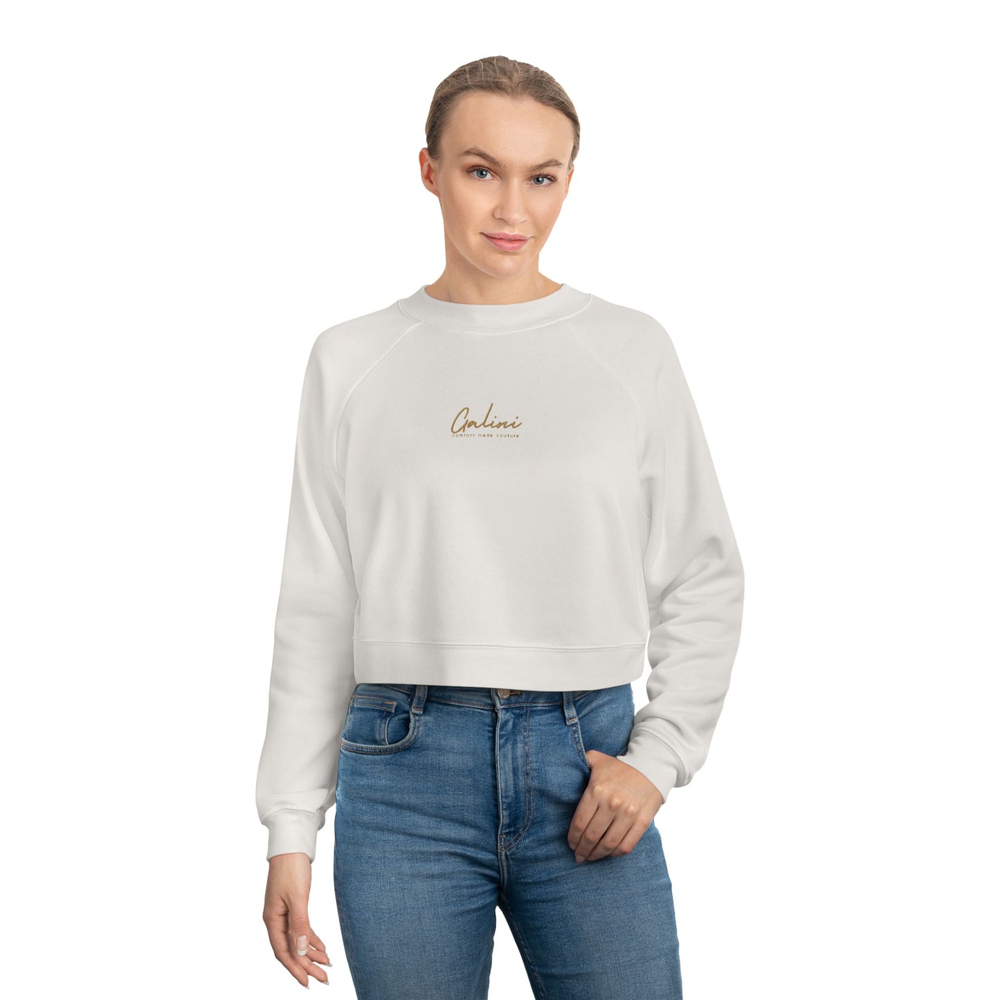 Galani Cozy Women's Sweatshirt - Gold Script